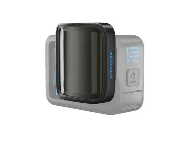 LENTE ANAMÓRFICO GOPRO MOD AEWAL-011 PARA HERO13 BLACK, AMPLÍA EL CAMPO DE VISIÓN, CALIDAD CINEMATOGRÁFICA, IDEAL PARA FILMACIÓN PROFESIONAL Y VLOGS