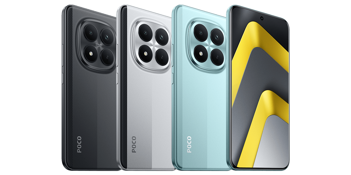 POCO M8 Pro 5G 8GB 256GB smartphone plata en galería oficial