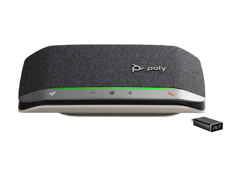 Altavoz Inteligente Hp Poly Sync 20+ (772D0Aa) - Cable Usb - C & Bluetooth (Incluye Dongle Usb - C) - Certificado Microsoft Teams - Batería 20H de Poly | first_variant_option_1 — Envío inmediato