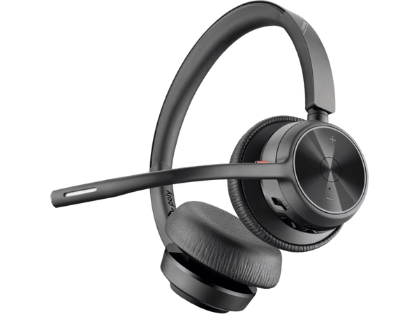 Auriculares Inalámbricos - Hp Poly Voyager 4320 76U49Aa - Estéreo - Bluetooth / Usb - A - Dongle Bt700 - Negro de Poly | first_variant_option_1 — Envío inmediato