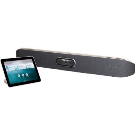POLY STUDIO X50 + CONTROLADOR TC8 – BARRA DE VIDEO TODO EN UNO 4K PARA SALAS MEDIANAS, VIDEOCONFERENCIAS SENCILLAS, INCLUYE 1 AÑO POLY+ (VERSIÓN LATAM) 8L7F9AAABM - SMART BUSINESS