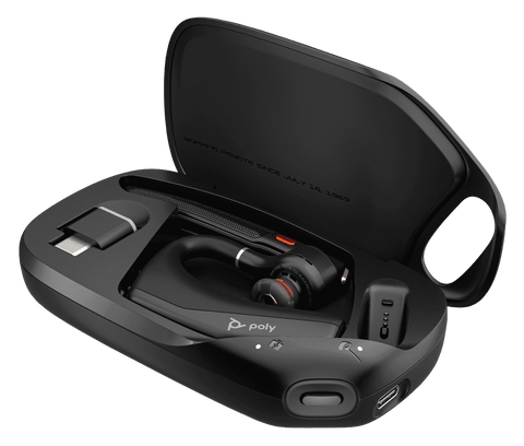POLY VOYAGER LEGEND 50 - M UC AJ8V4AA – AURICULAR BLUETOOTH MONO PROFESIONAL CON MICRÓFONO CON CANCELACIÓN DE RUIDO, CONTROLES INTEGRADOS Y ESTUCHE DE CARGA UC AJ8V4AA - SMART BUSINESS
