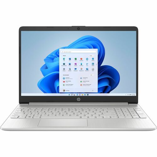 Portátil - HP 15-ef2507la 39.6cm (15.6") - HD - 1366 x 768 - AMD Ryzen 5 5500U Hexa-core (6 Core) - 8GB Total RAM - 512GB SSD - Plata - AMD Chip - Windows 11 Home - SMART BUSINESS