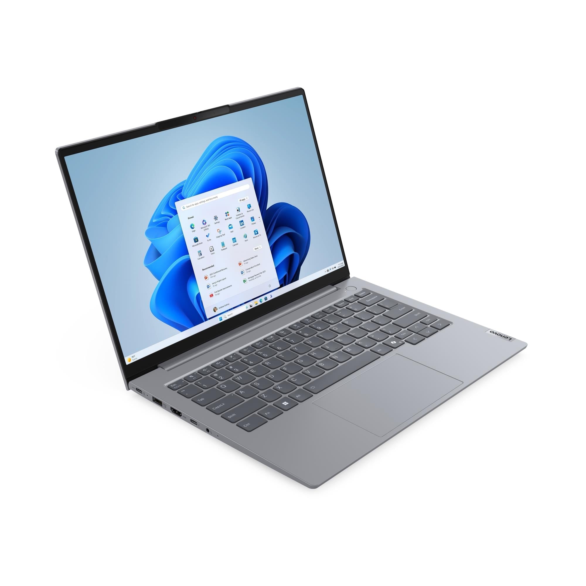 Portátil Lenovo ThinkBook 14 G7 IML 21MR00CHLM 35.6cm (14") - WUXGA - Intel Core Ultra 5 125U - 16GB - 512GB SSD - Español Teclado - Gris - Intel Chip - 1920 x 1200 - Windows 11 Pro 21MR00CHLM - SMART BUSINESS