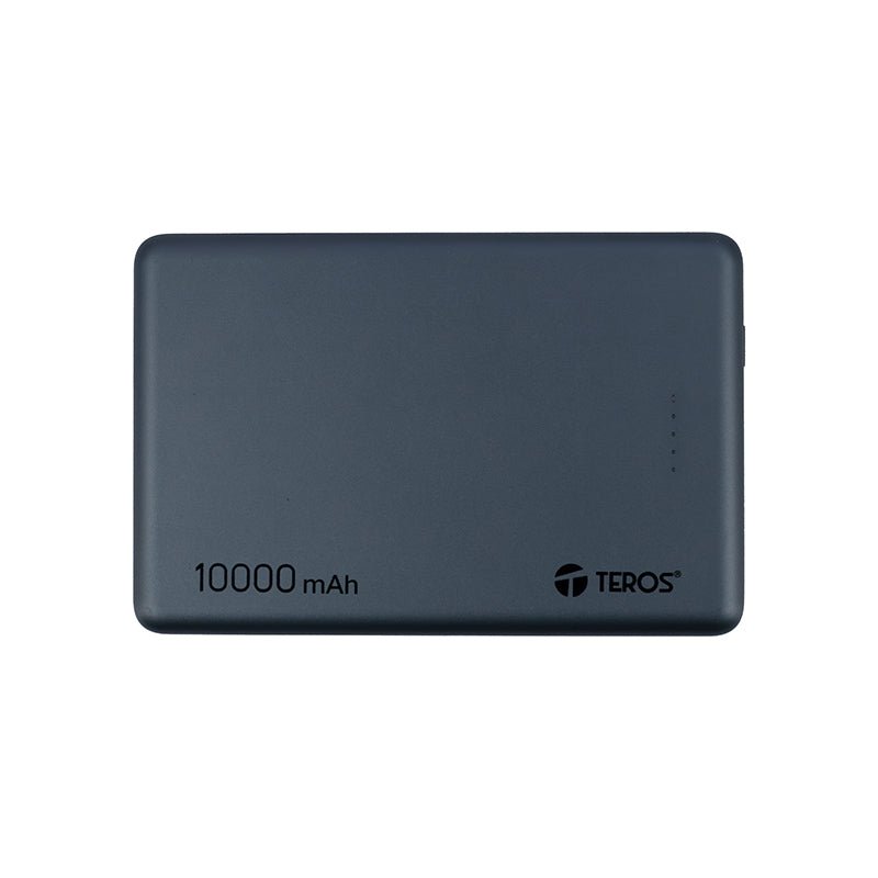 POWERBANK TEROS TE - 7056D DE 10000 MAH, 3.85V / 38.5WH, COMPACTO Y PORTÁTIL, IDEAL PARA CARGAR CELULARES Y DISPOSITIVOS EN VIAJES, OFICINA O USO DIARIO TE7056S - SMART BUSINESS