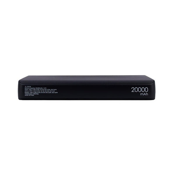 POWERBANK TEROS TE - 7057N, 20000MAH, USB - A, USB - C, NEGRO TE7057N - SMART BUSINESS