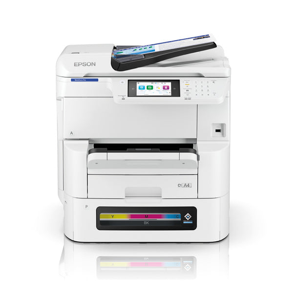 IMPRESORA MULTIFUNCIONAL EPSON WORKFORCE PRO C11CL31301 TINTA COLOR, IMPRIME/ESCANEA/COPIA/FAX, CONECTIVIDAD LAN/WIFI