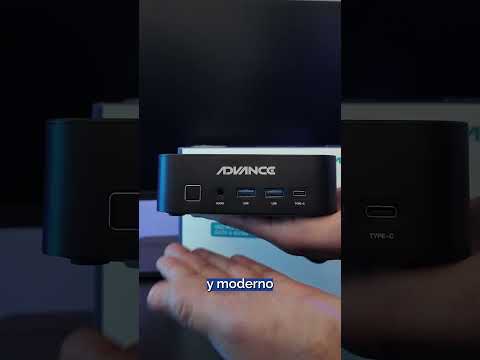 Mini PC Advance ADV-MP6560 Barebone - Intel Core i5-12450H (8 Núcleos / 4.40GHz) - Soporta hasta 64GB RAM DDR4 - 2x Slots M.2 SSD hasta 2TB - Wi-Fi 6, Bluetooth 5.2, Gigabit LAN, 6x USB 3.0, HDMI, DP, USB-C - Compatible Windows 11 / Linux