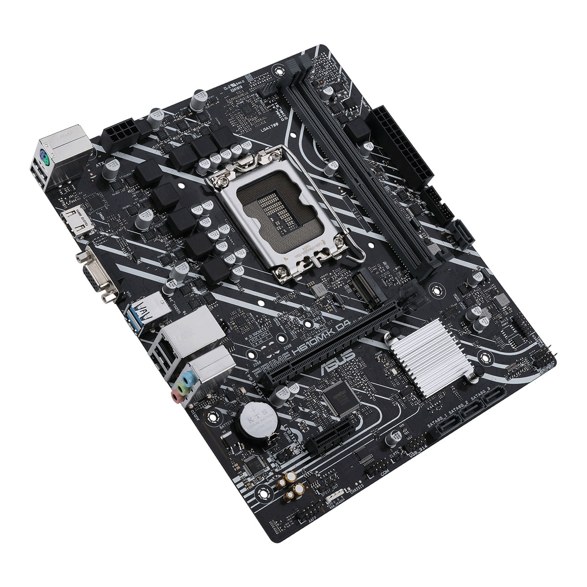 ASUS PRIME-H610M-K-D4 vista principal