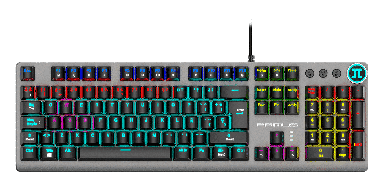 Primus Gaming - Keyboard - Wired - Spanish - Usb - Ball 91T Pks - 093S de Primus | first_variant_option_1 — Envío inmediato