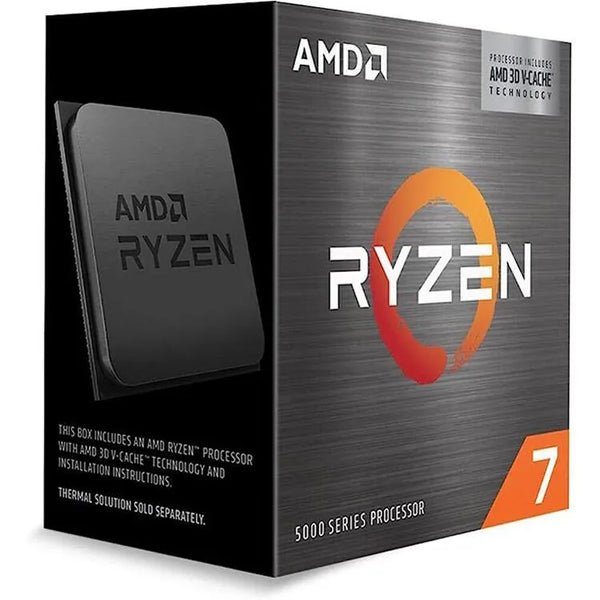 Procesador Amd Ryzen 7 5700X3D Am4, 3.0Ghz Hasta 4.1Ghz, 32Mb, 8 Nucleos (100-100001503Wof) - SMART BUSINESS