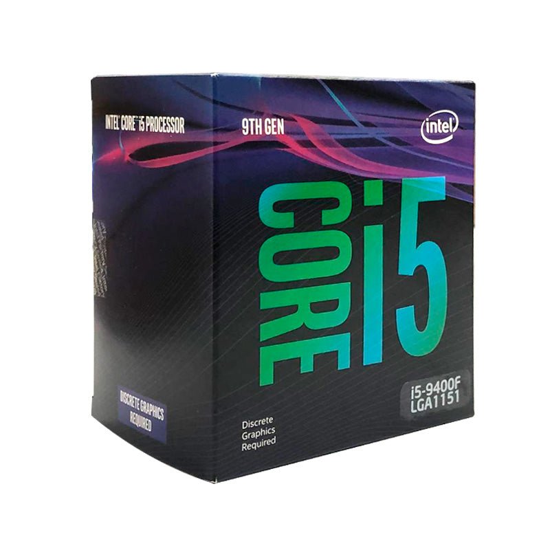 PROCESADOR INTEL CORE I5 - 9400F, 2.90 GHZ, 9 MB CACHÉ L3, LGA1151, 65W, 14 NM. IN-BX80684I59400F - SMART BUSINESS
