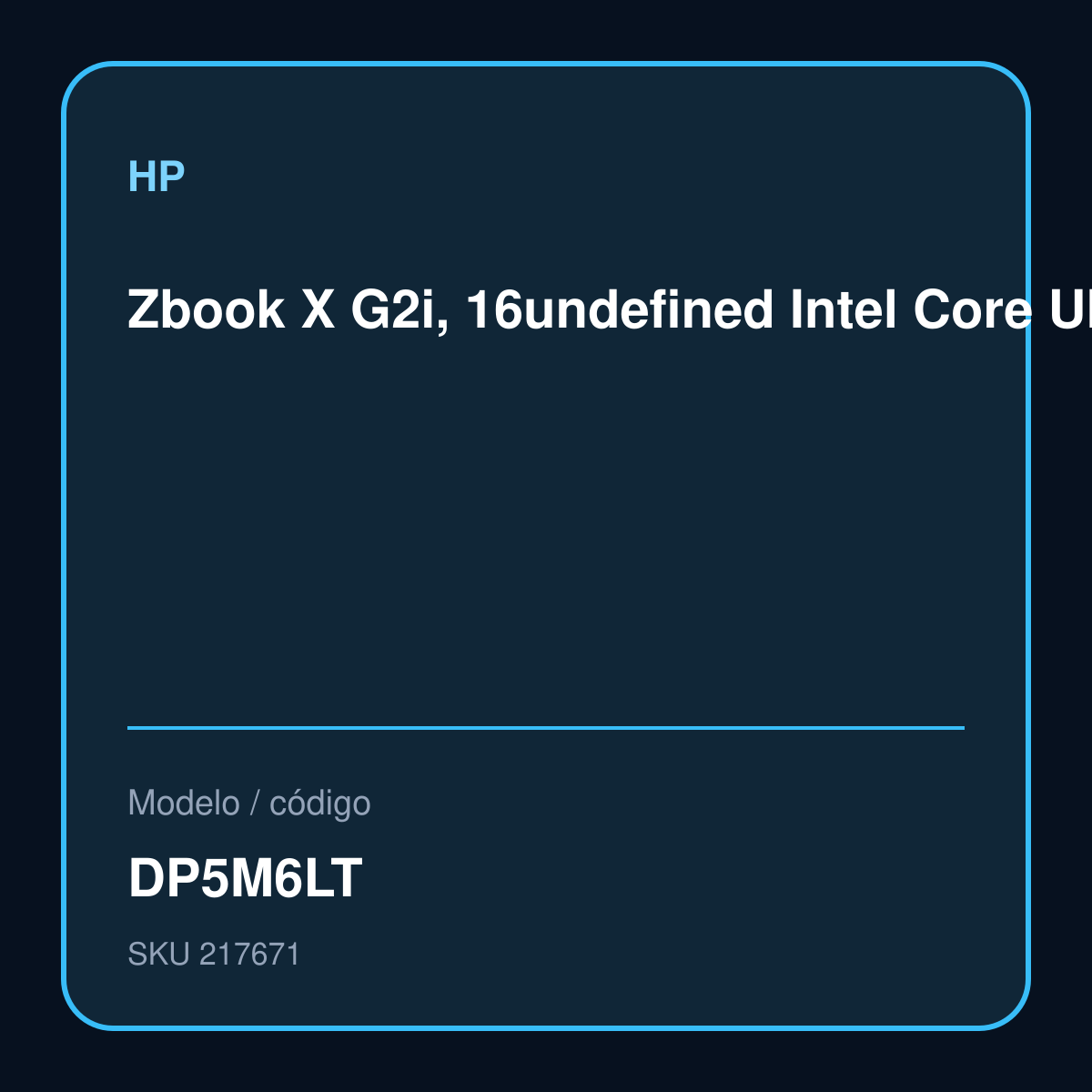 Zbook X G2i, 16" Intel Core Ultra 9 386H, 48GB (2x24GB) DDR5 5600, 1TB SSD, NVIDIA RTX PRO 2000 Blackwell 8GB,16" Win 11 Pro, 1y DP5M6LT – DP5M6LT
