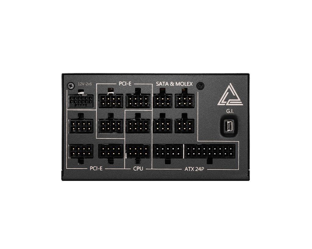 PSU MSI MEG 1300W 80+ PLATINIUM MEG AI1300P PCIE5 306-7ZP4A23-CE0 - SMART BUSINESS