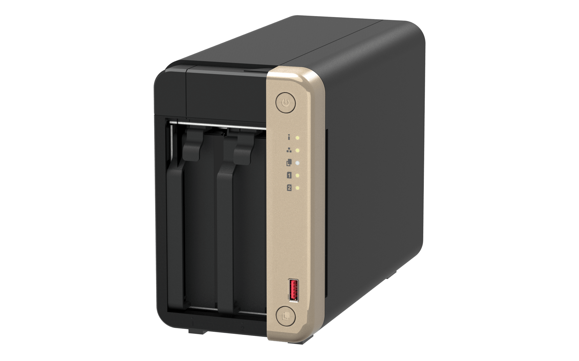 NAS QNAP TS-264-8G-US — HDD — sin discos incluidos