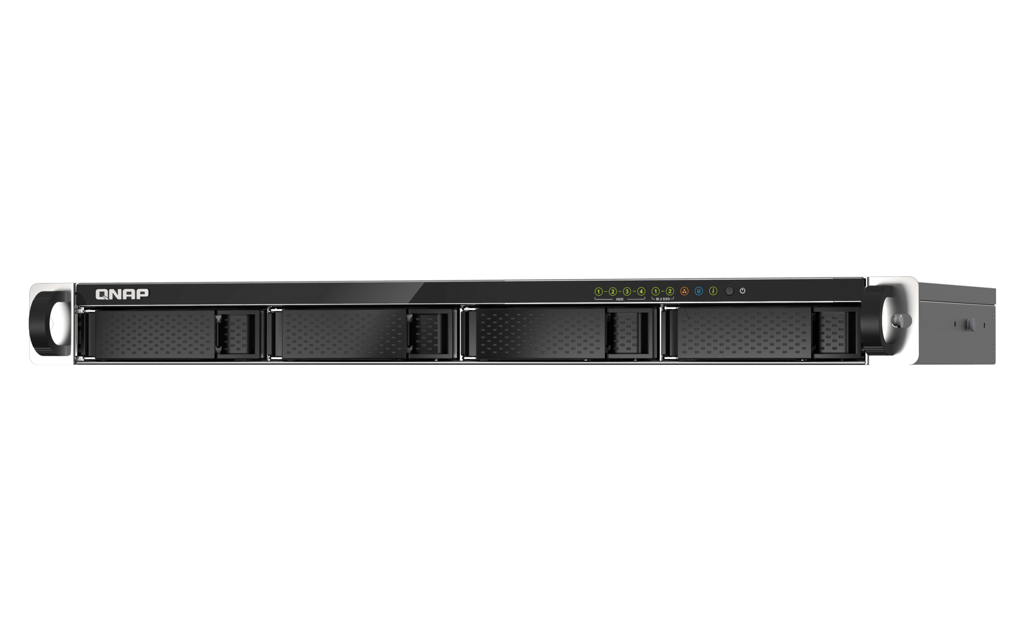 QNAP TS-435XEU-4G-US, vista frontal derecha