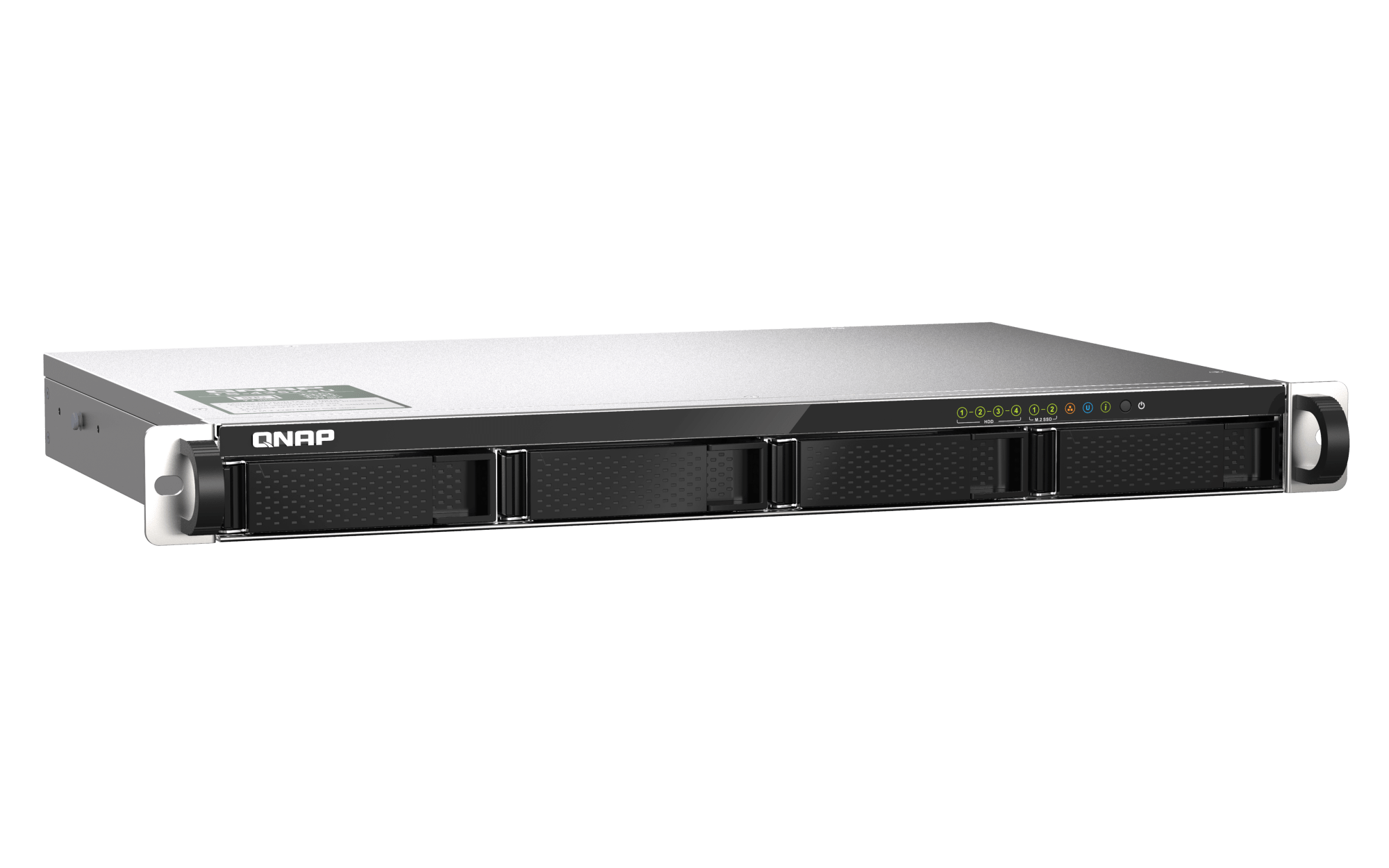 QNAP TS-435XEU-4G-US, vista superior izquierda