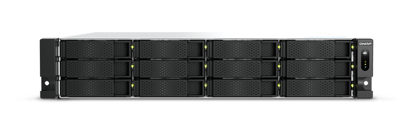 QNAP TS - h1277AXU - RP - R5 - 16G NAS 12 - Bay, Ryzen 5 6 - Core, 16GB DDR5, 10GbE/2.5GbE, RAID 0/1/5/6/10/50/60, Rack 2U, QTS 5.1.3, SATA, Flash 5GB TS-H1277AXU-RP-R5-16G-US - SMART BUSINESS