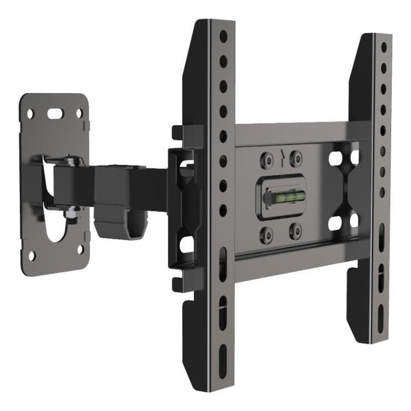 RACK MOVIBLE BRAZO CORTO UBK43 – SOPORTE DE PARED ARTICULADO PARA TV DE 17″ A 43″, VESA 200X200 MM, CAPACIDAD 30 KG, INCLINABLE Y GIRATORIO, GARANTÍA 2 AÑOS (SIN INSTALACIÓN) UBK43 - SMART BUSINESS