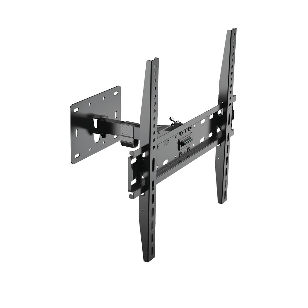RACK MOVIBLE BRAZO CORTO UBK70 – SOPORTE DE PARED ARTICULADO PARA TV DE 32″ A 65″, VESA 400X400 MM, CAPACIDAD 40 KG, INCLINABLE Y GIRATORIO, GARANTÍA 2 AÑOS (SIN INSTALACIÓN) UBK70 - SMART BUSINESS