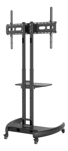 RACK SOPORTE DE PEDESTAL PARA TV DE 32” A 75” | AJUSTABLE, ESTABLE Y FÁCIL DE INSTALAR | MODELO SP90 - 6040 SP90-6040 - SMART BUSINESS