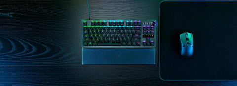 Teclado gaming Razer Huntsman V3 Pro TKL negro — RZ03-04980200-R3U1