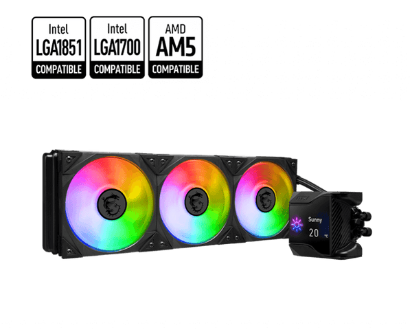 REFRIGERADOR LÍQUIDO DE CPU MSI MPG CORELIQUID D360 MPG CORELIQUID D360 - SMART BUSINESS