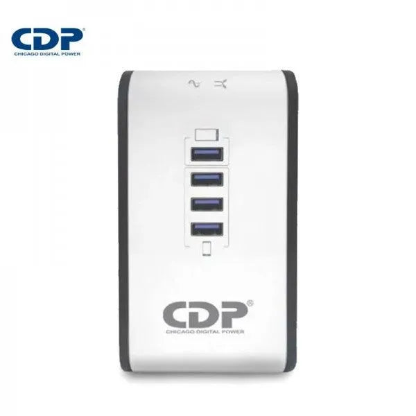 REGULADOR DE VOLTAJE CDP R2CU-AVR1008I, 1000VA / 500W, 170-270 VAC. - SMART BUSINESS