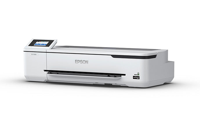 Impresora Epson SureColor T3170 SCT3170SR vista frontal en tres cuartos con cubierta cerrada