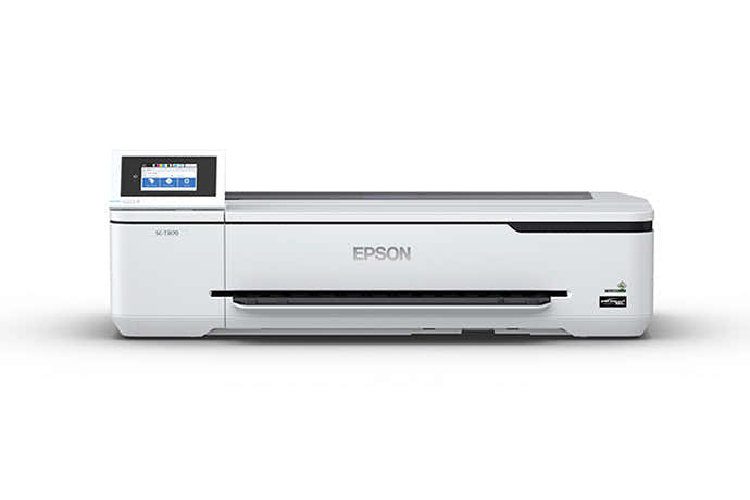 Impresora Epson SureColor T3170 SCT3170SR vista frontal completa con cubierta cerrada y sin soporte opcional