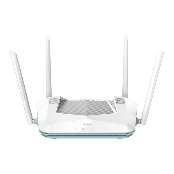 ROUTER D - LINK R32 EAGLE PRO AI AX3200, WI - FI 6 SMART DUAL BAND 2.4/5GHZ, 4 ANTENAS EXTERNAS, ALTA VELOCIDAD Y COBERTURA, IDEAL PARA STREAMING Y HOGAR INTELIGENTE R32 - SMART BUSINESS