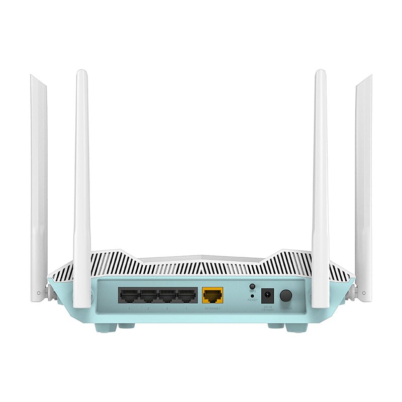 ROUTER D - LINK R32 EAGLE PRO AI AX3200, WI - FI 6 SMART DUAL BAND 2.4/5GHZ, 4 ANTENAS EXTERNAS, ALTA VELOCIDAD Y COBERTURA, IDEAL PARA STREAMING Y HOGAR INTELIGENTE R32 - SMART BUSINESS