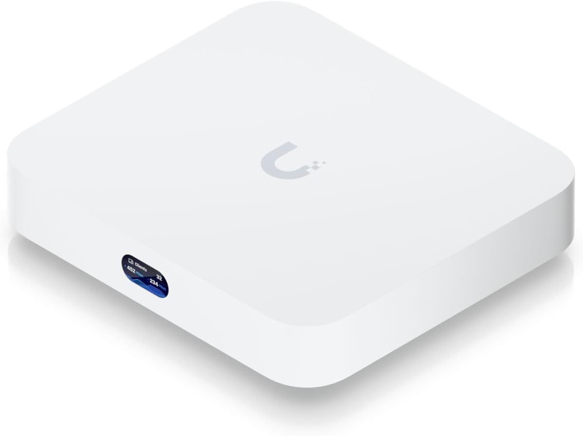 Router UniFi Cloud Gateway Ultra UCG - Ultra 2.5GbE WAN + 4x 1GbE LAN IPS/IDS 1Gbps SD - WAN sin Licencia VPN Site Magic Firewall L7 Gestión UniFi USB - C Compacto UCG-Ultra - SMART BUSINESS