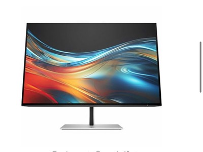HP 7 Pro 724pn 8X534AA#ABA – Monitor 24″ WUXGA (1920×1200) 16:10, IPS, 100 Hz, 5 ms, 350 nits, 99 % sRGB, microbordes 4 lados, HDMI, DisplayPort, ajuste ergonómico 4 direcciones, Eye Ease