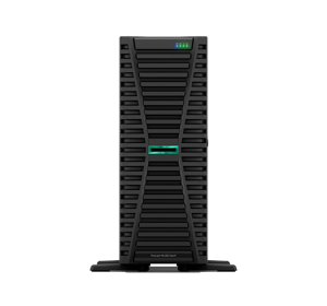 HPE ProLiant ML350 Gen11 – Xeon Silver 4410Y 2.0GHz, 64GB RAM DDR5, 2×960GB SSD SAS (hot-swap), 4U torre, 8 SFF bays, hasta 8TB RAM, dual PSU 800W, Gigabit Ethernet