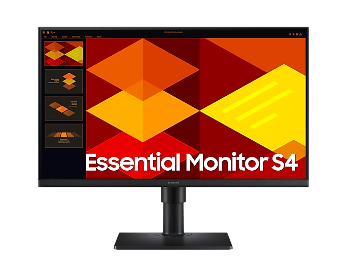 SAMSUNG MONITOR FLAT 24"D400 IPS FHD 100HZ HDMI DP USB HAS PIVOT LS24D400GALXPE - SMART BUSINESS