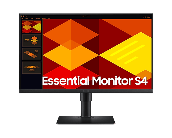 SAMSUNG MONITOR FLAT 24"D400 IPS FHD 100HZ HDMI DP USB HAS PIVOT LS24D400GALXPE - SMART BUSINESS