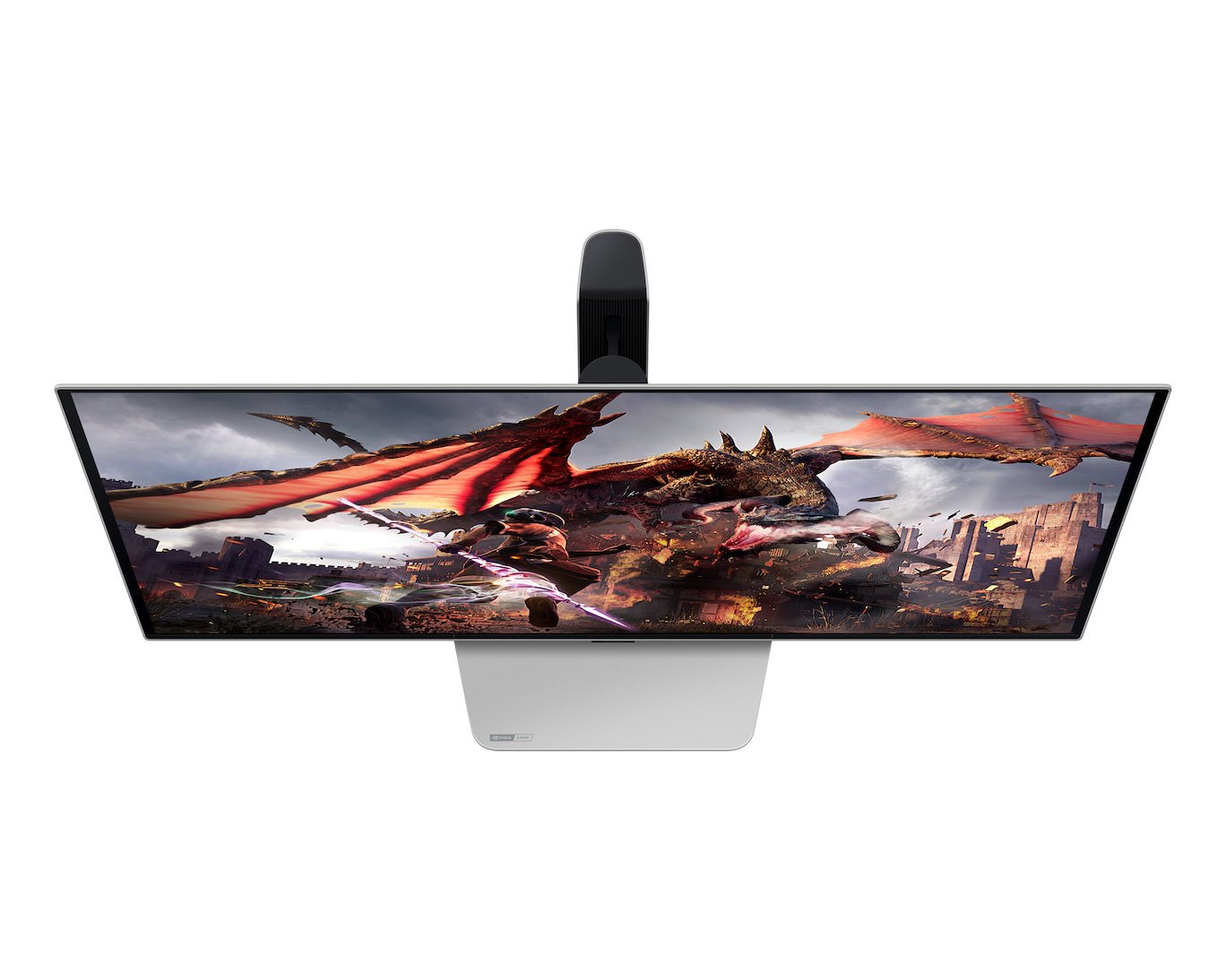 Monitor Gamer Samsung Odyssey OLED G8 (G80SD) de 32" 4K UHD - Panel QD - OLED - 240Hz - 0.03ms (GtG) - HDR10+ Gaming - Procesador NQ8 con IA - Smart TV Integrado - AMD FreeSync Premium Pro - LS32DG800SLXPE de Samsung | first_variant_option_1 — Envío inmediato