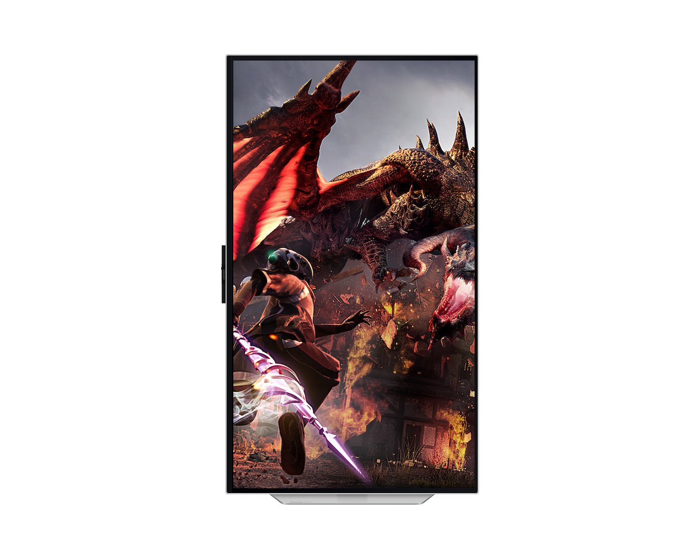 Monitor Gamer Samsung Odyssey OLED G8 (G80SD) de 32" 4K UHD - Panel QD - OLED - 240Hz - 0.03ms (GtG) - HDR10+ Gaming - Procesador NQ8 con IA - Smart TV Integrado - AMD FreeSync Premium Pro - LS32DG800SLXPE de Samsung | first_variant_option_1 — Envío inmediato