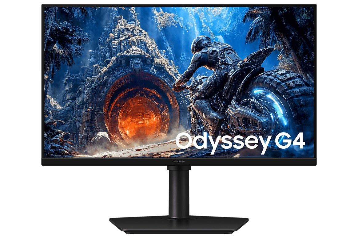 Monitor gaming Samsung Odyssey G4 G40H LS25HG400ENXZA vista frontal