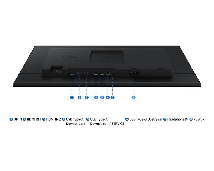 SAMSUNG MONITOR PLANO FHD DE 27'' IPS 100HZ 2HDMI DP PIVOT LS27D400GALXPE - SMART BUSINESS