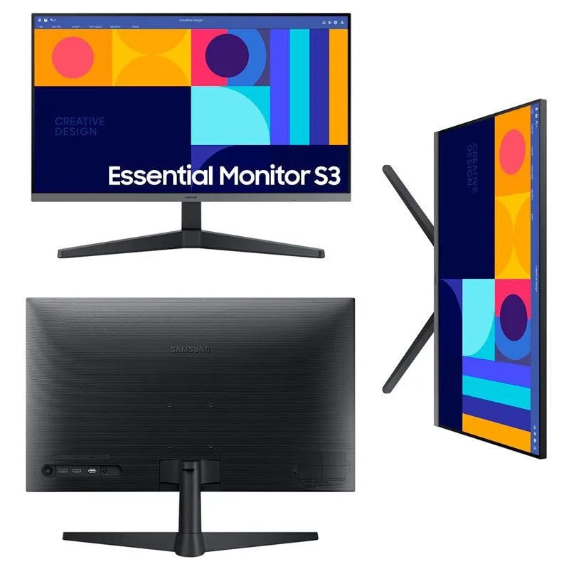 Monitor Samsung 27 Pulgadas, Ls27C330, Full Hd, Ips, 100Hz, 4Ms, Puerto Hdmi Displayport, (Ls27C330Galxpe) - SMART BUSINESS