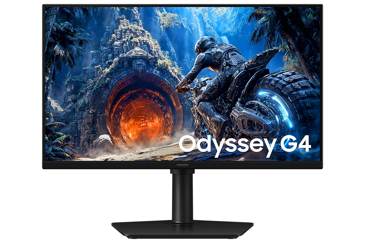 Monitor gaming Samsung Odyssey G4 G40H LS25HG400ENXZA vista frontal