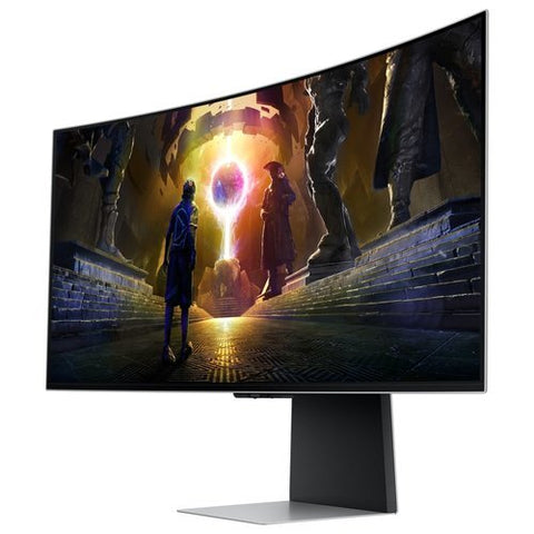 Samsung Odyssey G8 LS34DG850SLXPE – Monitor gaming curvo OLED 34″ Ultra WQHD 3440×1440, 175 Hz, 0.03 ms, HDR10+, FreeSync Premium, Wi‑Fi 5, Bluetooth 5.2 LS34DG850SLXPE - SMART BUSINESS