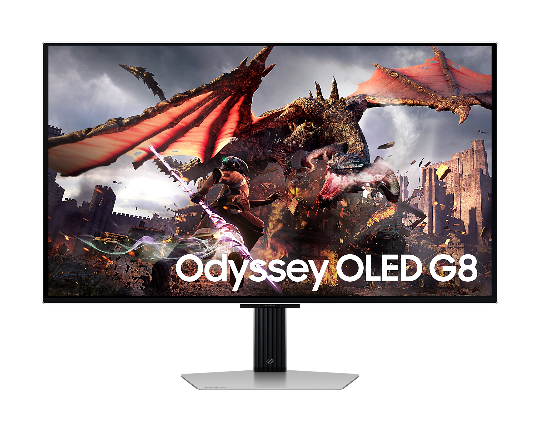 Samsung Odyssey G8 S32DG800SL Monitor OLED UHD 4K 32" 240Hz G-Sync/Freesync con Altavoces y Smart TV AI - SMART BUSINESS