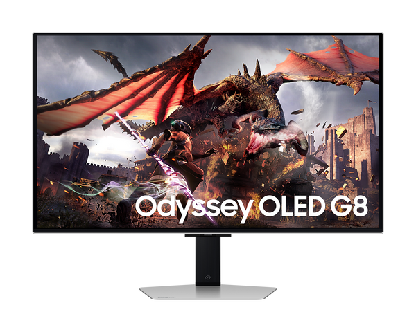 Samsung Odyssey G8 S32DG800SL Monitor OLED UHD 4K 32" 240Hz G-Sync/Freesync con Altavoces y Smart TV AI - SMART BUSINESS