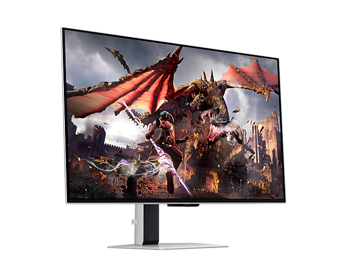 Samsung Odyssey G8 S32DG800SL Monitor OLED UHD 4K 32" 240Hz G-Sync/Freesync con Altavoces y Smart TV AI - SMART BUSINESS