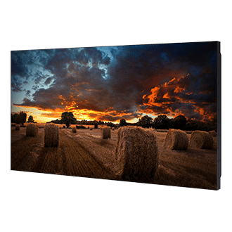 Samsung LH46VMBUBGBXGO, perspectiva frontal