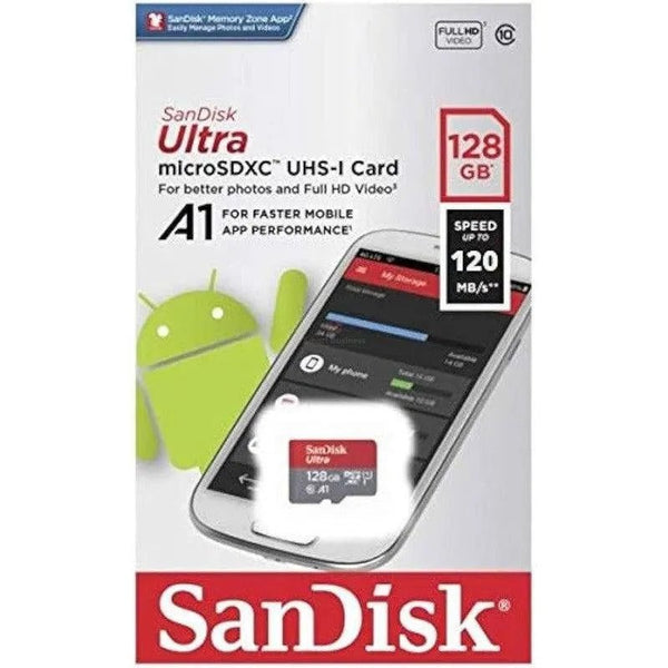 Memoria Micro Sd Sandisk 128Gb Ultra A1 120Mbps - SMART BUSINESS