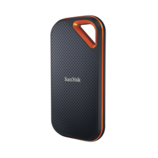 SanDisk SSD portátil Extreme PRO de 2 TB, hasta 2000 MB/s, USB-C, USB 3.2 Gen 2x2, resistencia al agua y al polvo IP65, firmware actualizado, unidad externa de estado sólido - SDSSDE81-2T00-G25 - SMART BUSINESS